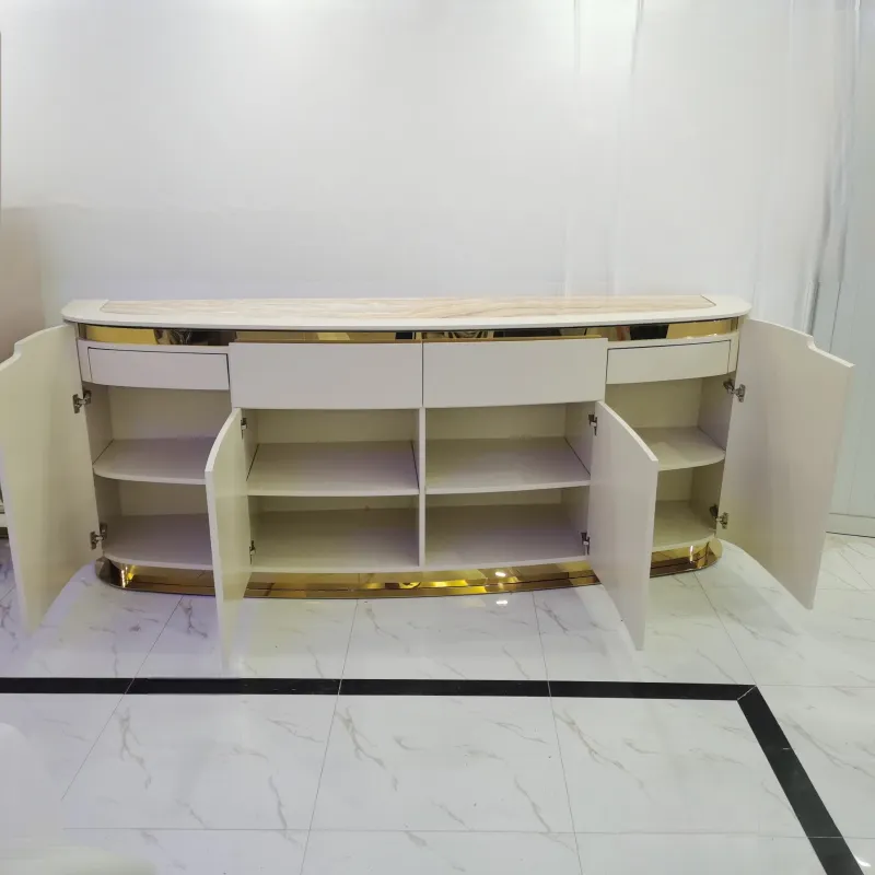 Entrada Mesa consola vintage de lujo moderna única de estilo europeo