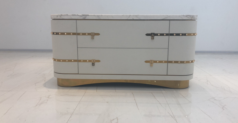 6 drawers side cabinet