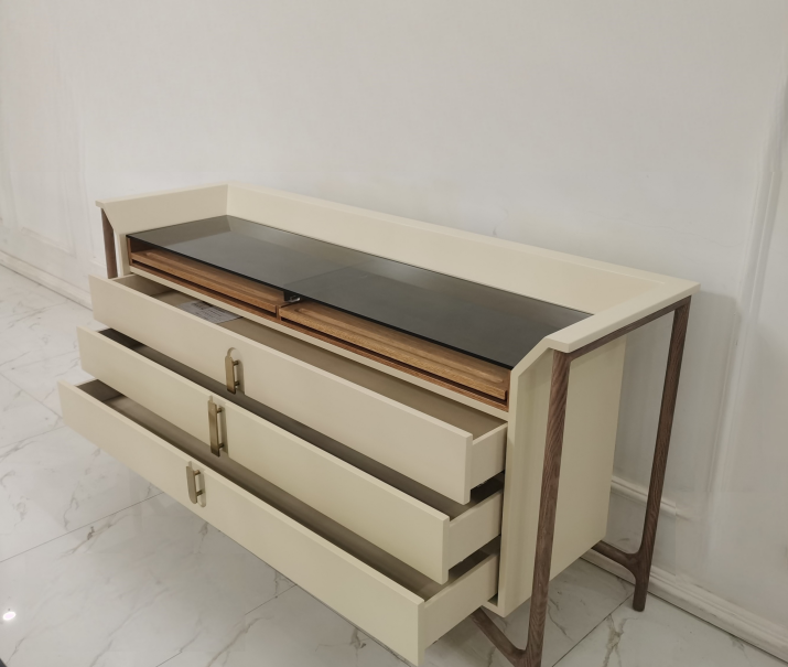 Stainless steel sideboard