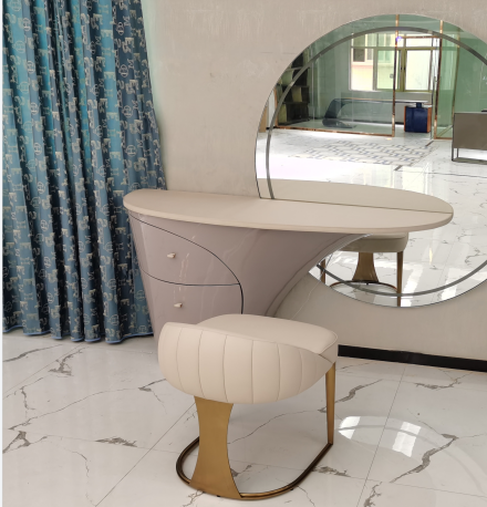 Luxurious elegant makeup table