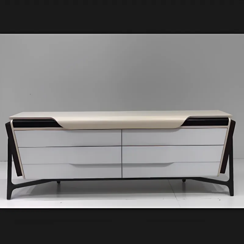 Luxury Minimalist Italian-style Kitchen Dining Sideboard Cabinet Side Cabinet