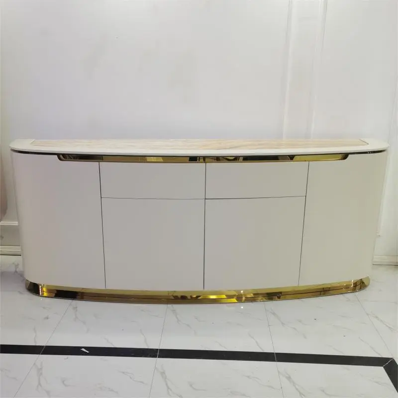 Entrada Mesa consola vintage de lujo moderna única de estilo europeo