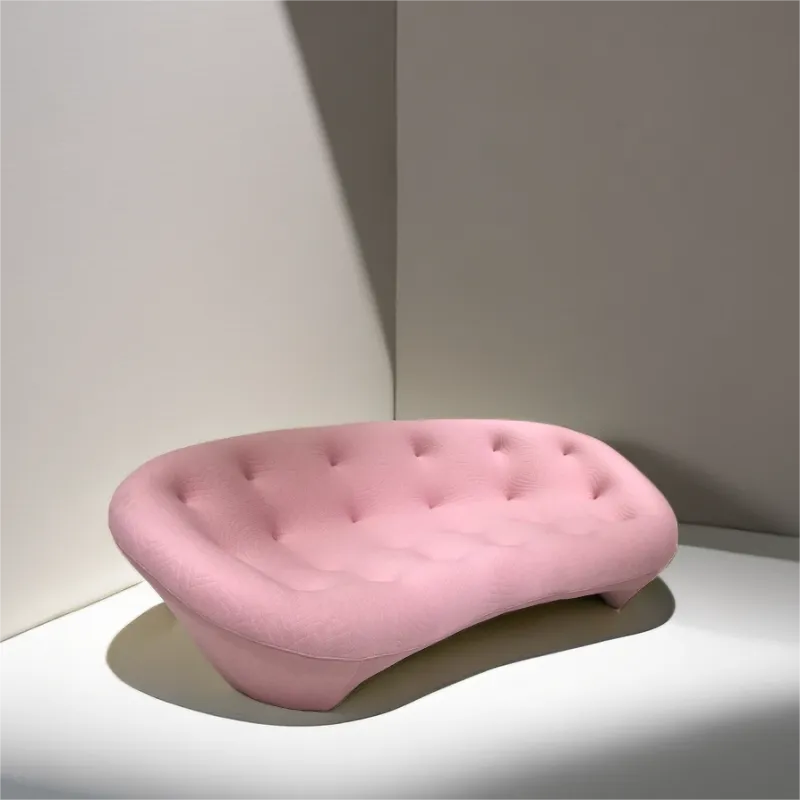 Pink Light Luxury Nordic Creative Design Sofa Beauty Living Room couch