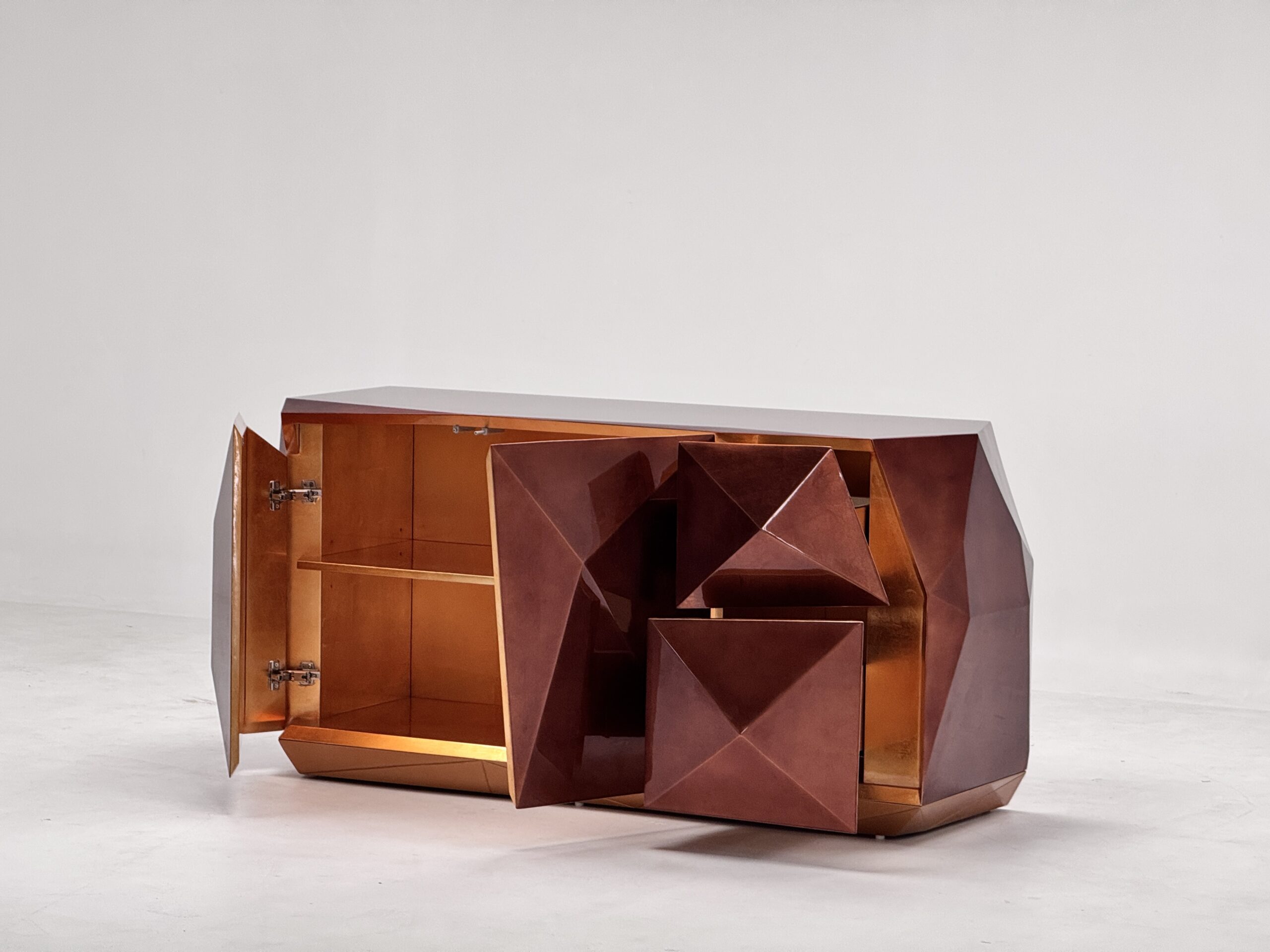 Middle East villa restaurant luxury 3d geometric modeling Sideboard - Image 5