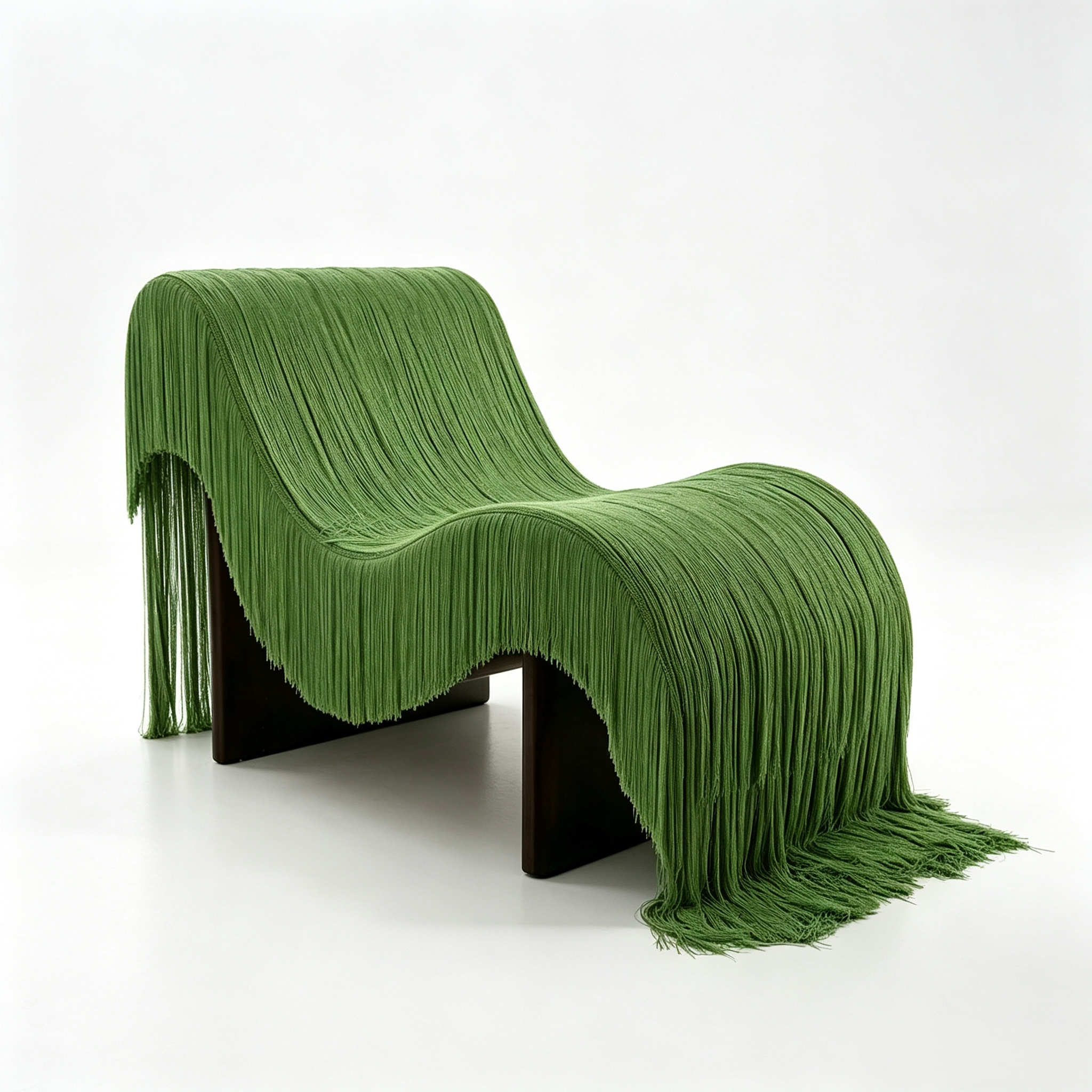 Luxury green tassel recliner  sofa suitable for Arab Mansion